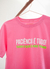 T-Shirt paciência é tudo rosa claro - comprar online