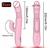Vibrador de língua dupla com aquecimento telescópico rotativo para mulheres - loja online