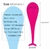 Vibrador por aplicativo controle remoto, formato de baleia. - comprar online