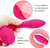 Vibrador casal com sugador clitoriano por aplicativo - comprar online