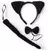 Kit Tiara Com Gravata De Borboleta Com Rabo - comprar online
