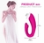 Vibrador Casal Recarregável com 9 Vibrações, com controle