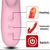 Imagem do Vibrador de língua dupla com aquecimento telescópico rotativo para mulheres