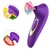 Vibrador Sugador clitoriano, toque aveludado