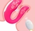 Imagem do Vibrador casal com sugador clitoriano por aplicativo
