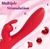 VIBRADOR BOCA 3X1,SEXO ORAL,PENETRAÇÃO E ESTIMULADOR CLITORIANO - loja online