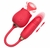 VIBRADOR DUPLO FORMATO DE ROSA FLOWER FLEXÍVEL 10 MODOS DE VIBRAÇÃO - comprar online