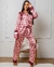 PIJAMA CETIM COM DETALHES DE RENDA na internet