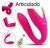 Imagem do VIBRADOR CASAL ARTICULADO COM CONTROLE USB RECARREGÁVEL