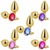 PLUG ANAL REDONDO DOURADO G - comprar online