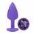 PLUG ANAL DIAMOND COLORS ROXO P - comprar online