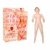 BONECA INFLÁVEL COM SEIOS E 3 ORIFÍCIOS - 1,50 CM PINK GIRL