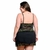 Camisola Plus Size Em Tule E Detalhes Rendados Bicolor na internet