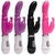 Vibrador Rabbit Silicone 12 Vibrações Usb
