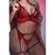 Conjunto Sexy Amor Meu Em Renda Com Cinta Liga - loja online