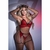 Conjunto Sexy Amor Meu Em Renda Com Cinta Liga