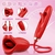 Vibrador Formato de Boca com penetração vai e vem com língua estimuladora na internet