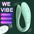 Vibrador casal com com controle 10 vibrações