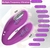 Vibrador casal com com controle 10 vibrações bem potente na internet