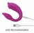 Vibrador casal com sugador clitoris controle 10 vibrações - comprar online