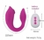 Imagem do Vibrador casal com sugador clitoris controle 10 vibrações