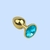 Plug Anal P aço Dourado - loja online