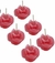 Velas Aromatizadas Para Ambiente 6 unidades (ROSA)
