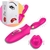 Vibrador Boca com Penetração e simulador de sexo oral com dentilhar para ponto G