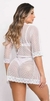 Conjunto de Renda com Sutiã Calcinha e Robe na internet