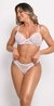 Conjunto de Renda com Sutiã Calcinha e Robe - loja online