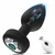 Plug Anal Com Vibro e Controle Recarregável