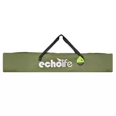 Cama de Camping Dobrável Echolife Verde | Resistente, Suporta 120kg, Compacta e Confortável - comprar online