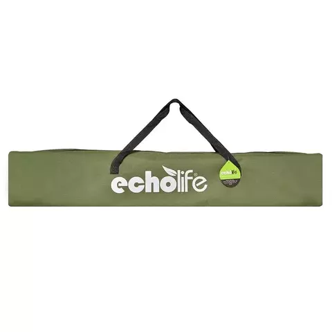 Cama de Camping Dobrável Echolife Verde | Resistente, Suporta 120kg, Compacta e Confortável - comprar online