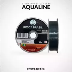 Linha Mono Aqualine Invisible - Pesca Brasil 100 METROS