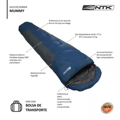 Saco de Dormir Nautika Mummy - comprar online