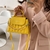 Bolsa tiracolo pequena aba, Bolsa de Couro PU, Ombro Messenger Bag - BÉKA SHOPS