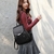 Mochila feminina mochila de viagem grande mochila de couro do plutônio bolsa pa - loja online