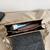 Bolsa tiracolo pequena aba, Bolsa de Couro PU, Ombro Messenger Bag