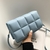 Bolsa pequena bolsa para mulher, couro PU, bolsa de ombro única, bolsa crossbod na internet