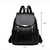 Imagem do Mochila feminina mochila de viagem grande mochila de couro do plutônio bolsa pa
