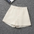 Aelegantmis-shorts de cintura alta - loja online