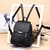 Mochila feminina mochila de viagem grande mochila de couro do plutônio bolsa pa na internet