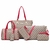 KIT Bolsas luxuosas de couro para mulheres, bolsa de ombro de alta qualidade crossbo