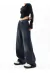 HOUZHOU-Jeans femininos Vintage de perna larga, calças jeans Harajuku Baggy, st na internet