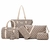 KIT Bolsas luxuosas de couro para mulheres, bolsa de ombro de alta qualidade crossbo na internet