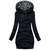 Vestido de moletom feminino monocromático de bolso com zíper, feminino solto c - BÉKA SHOPS