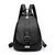 Imagem do Mochila feminina mochila de viagem grande mochila de couro do plutônio bolsa pa