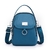 Bolsa de ombro de tecido resistente 3 camadas, mini bolsa feminina, - BÉKA SHOPS