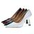 Imagem do Xadrez Clássico Casual Salto Alto Novo Padrão Em Relevo Moda Oversize Sapatos