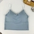 Imagem do ITOOLIN Mulheres Lce cropped De Seda Underwear t-shirt Lingerie Strapy Algodão S
